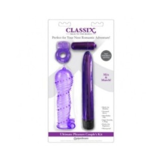 BALA CLASSIX ULTIMATE PLEASURE COUPLES KIT PURPLE