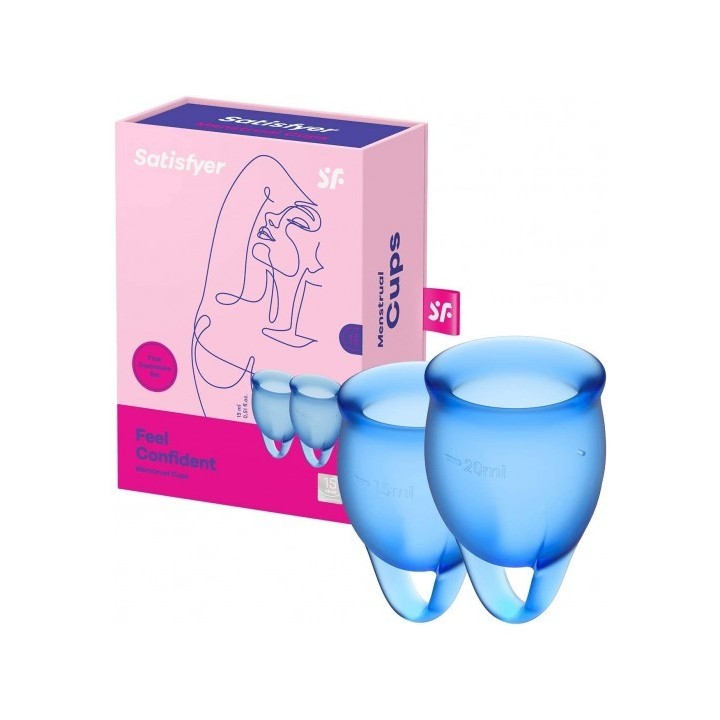 COPA MENSTRUAL SATISFYER MENSTRUAL CUP DARK BLUE